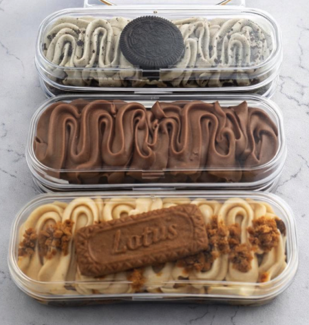 Mini loaf cakes — Lemon Drizzle, Banana Bread, Carrot Cake